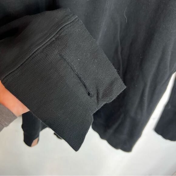 Lunya Pima cotton long sleeves crew neck top thumb holes - Picture 6 of 9